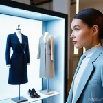 패션 코디네이터의 글로벌 패션 리서치 - **Prompt:** A stylish, elegant female fashion coordinator, mid-30s, working in a sunlit, modern desi...