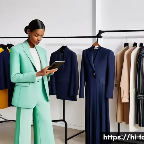 패션 코디네이터 자격증 종류 - **Image Prompt 1: The Creative Hub of a Fashion Coordinator**
    "A vibrant and bustling fashion st...